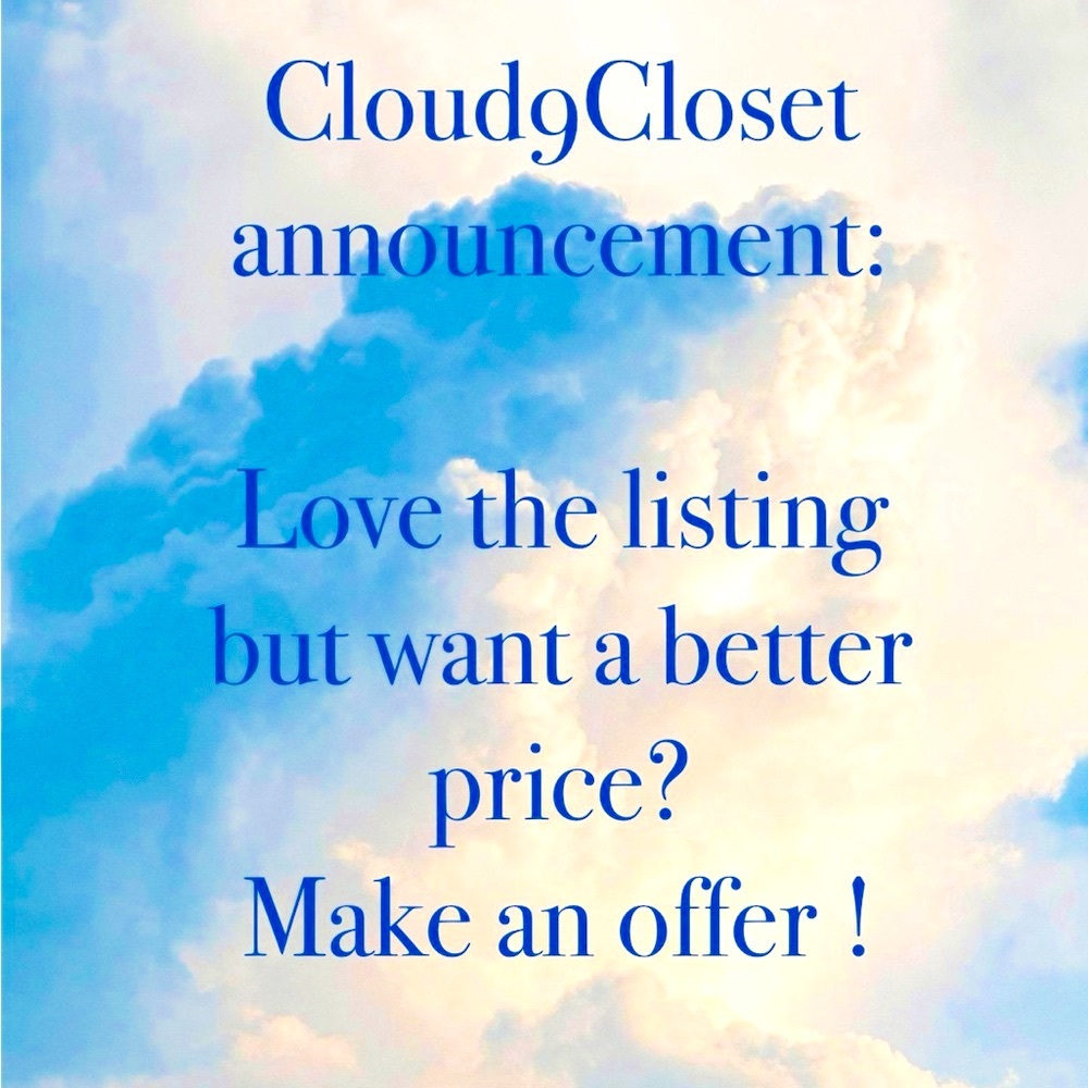 Announcement: Make an offer!